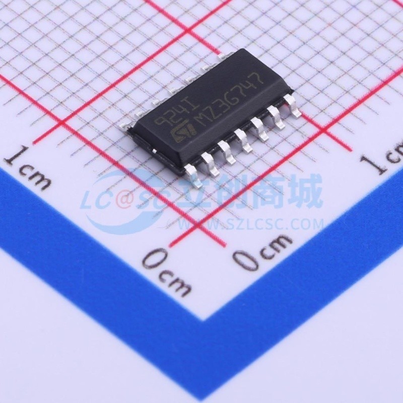 运算放大器 TS924IDT SO-14 ST(意法半导体)电子元器件原装正品