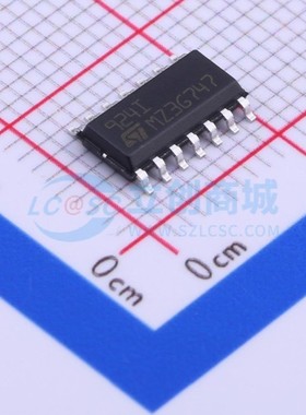 运算放大器 TS924IDT SO-14 ST(意法半导体) 电子元器件原装正品