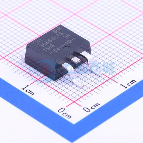 超势垒整流器(SBR) SBR30A60CTB-13 TO-263 DIODES(美台) 元器件
