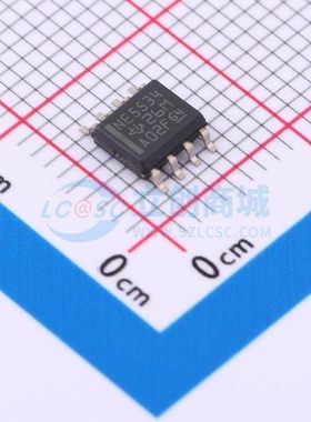 运算放大器 NE5534D SOIC-8 TI/德州 电子元器件配单原装正品