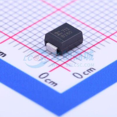 肖特基二极管 B280-13-F SMB(DO-214AA) DIODES(美台) 原装正品