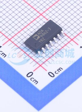 运算放大器 ADA4862-3YRZ-RL SOIC-14 ADI(亚德诺) 电子元件配单
