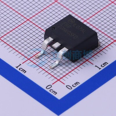 IGBT管/模块 FGB20N60SFD-F085 D2PAK onsemi(安森美) 电子元器件