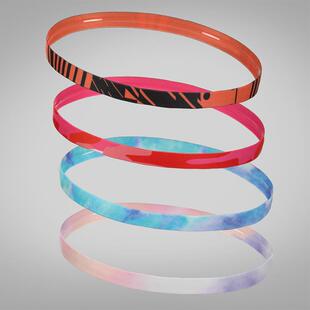 运动细发带瑜伽健身头带导汗吸汗弹力带硅胶防滑透气女束发带夏