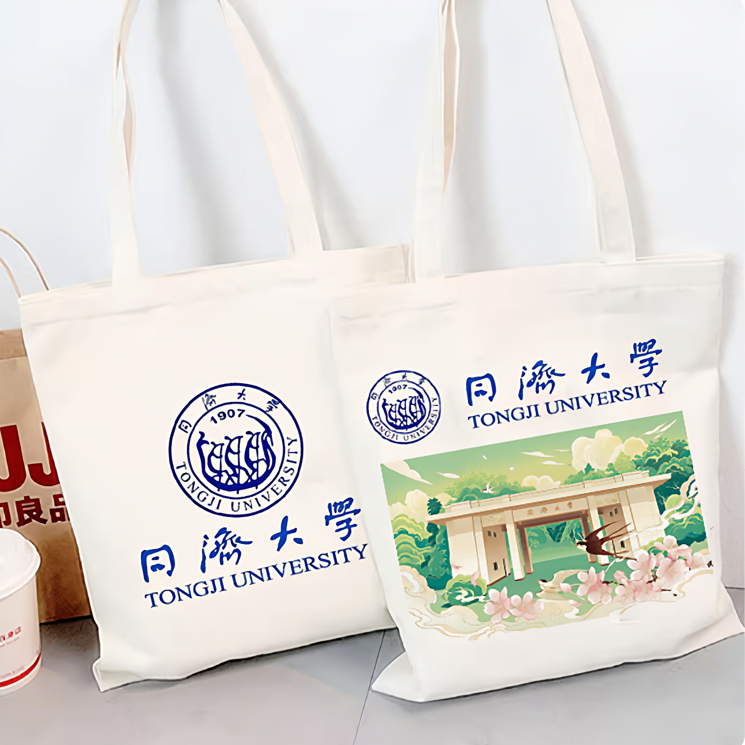 同济大学帆布包同济大文创帆布袋图片