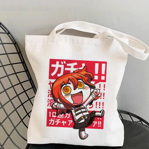 FGO咕哒子fatesaber周边帆布袋