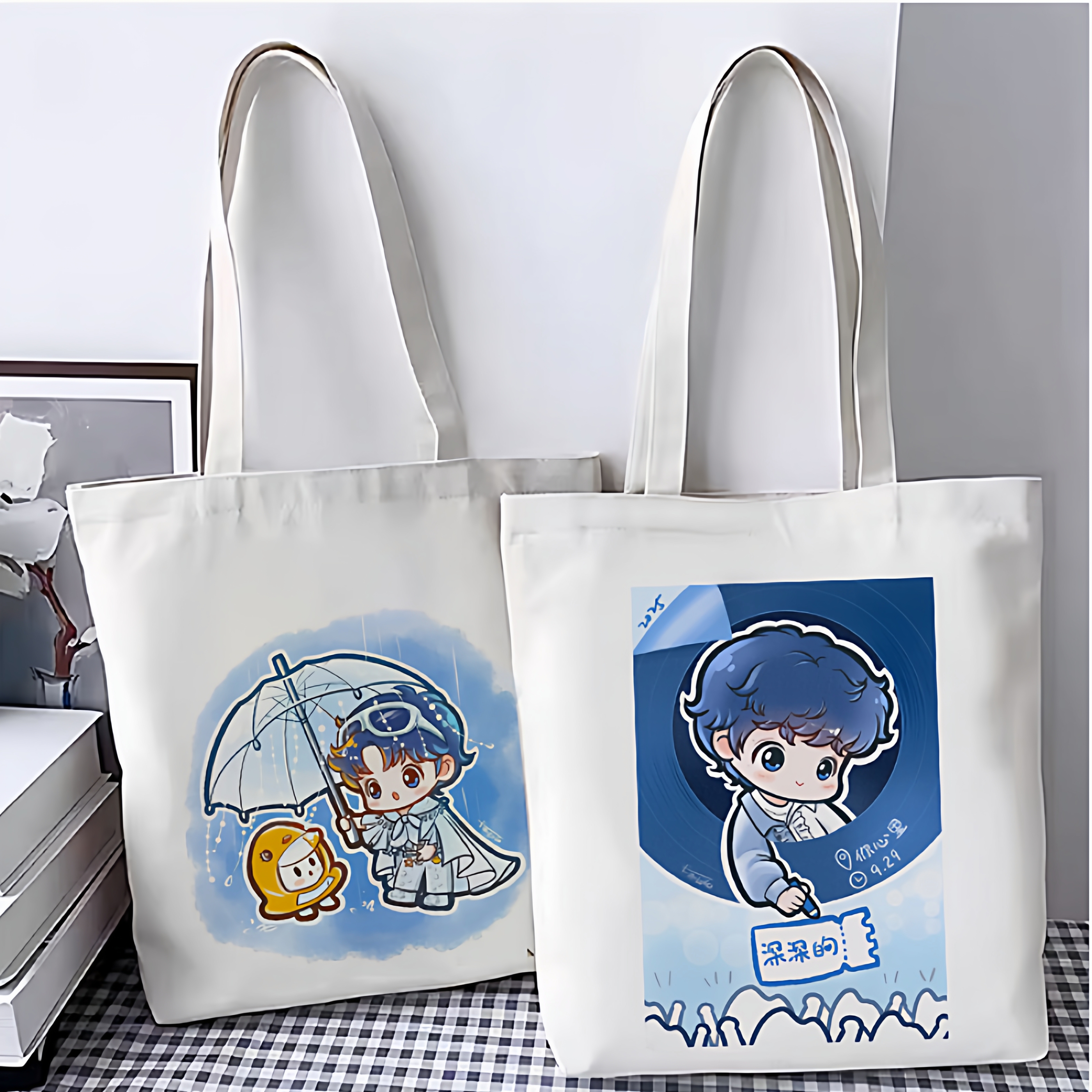 周深周边帆布包定制演唱会应援