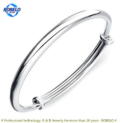 925银九龙转运珠手镯满天星四叶草手环带证书 Silver bracelet