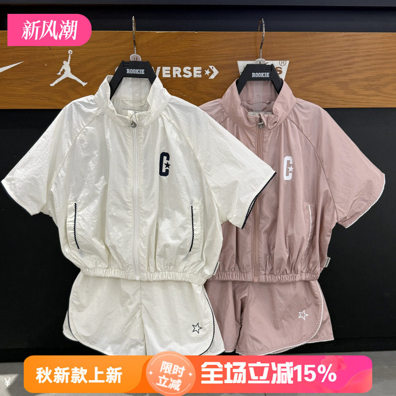 匡威女童速干短袖短裤两件套