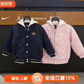 匡威儿童装 CV2542541 男女童秋冬连帽棉服25年中大童保暖棉衣外套