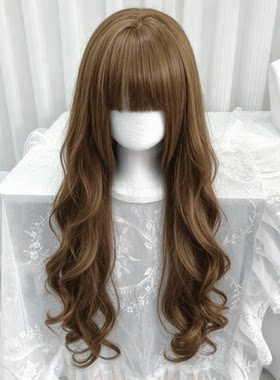 Lolita少萝双马尾长卷发假发