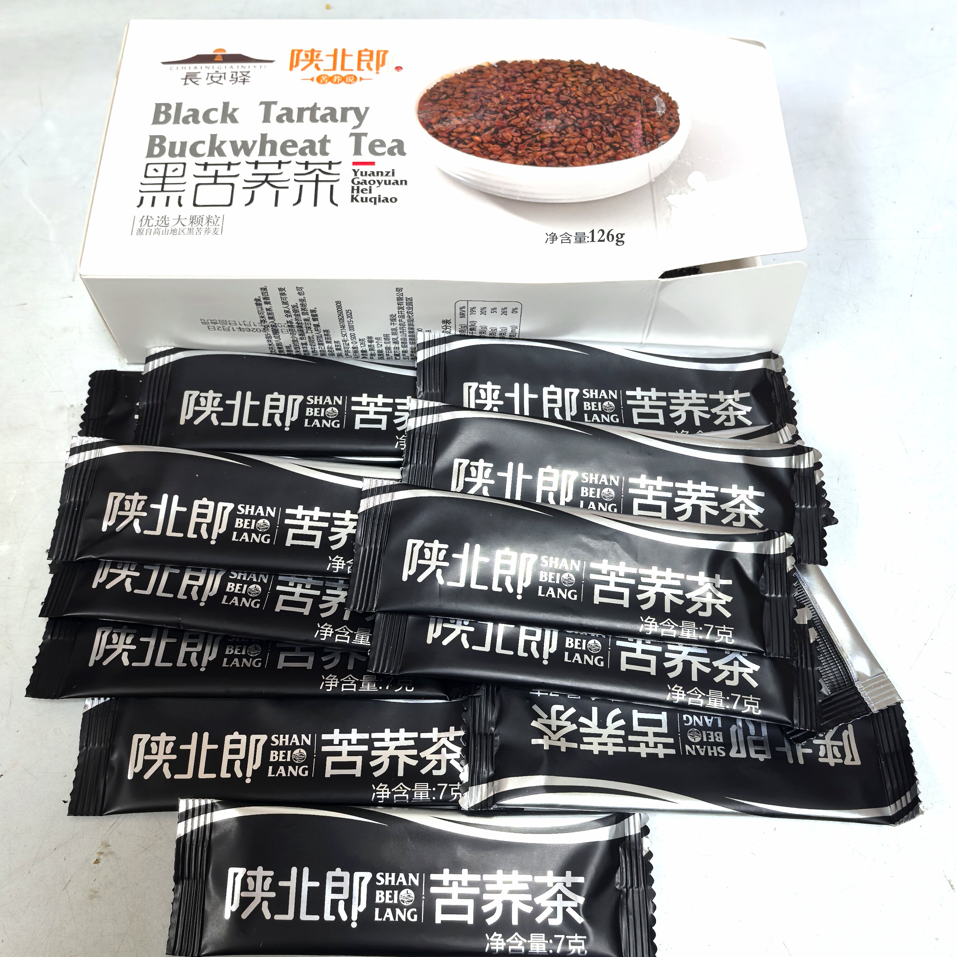 陕北郎黑苦荞茶独立装