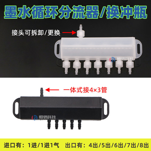 白墨分流器柯式烫画机缓冲器