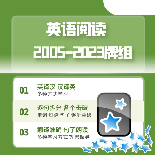 anki考研英语真题阅读 anki考研阅读 anki阅读牌组 anki助力站