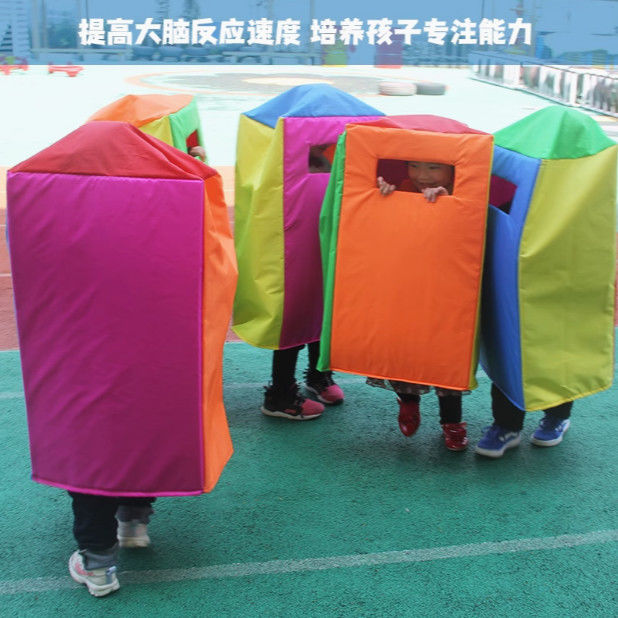 企鹅户外打地鼠体智能训练器材