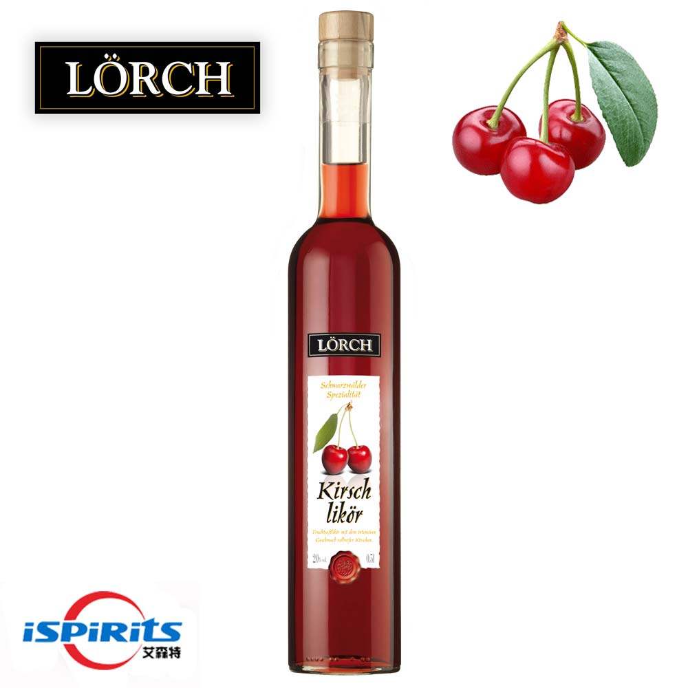 德国进口洛奇loerch水果酒樱桃利口酒20度婚宴酒500ml 樱桃力娇酒