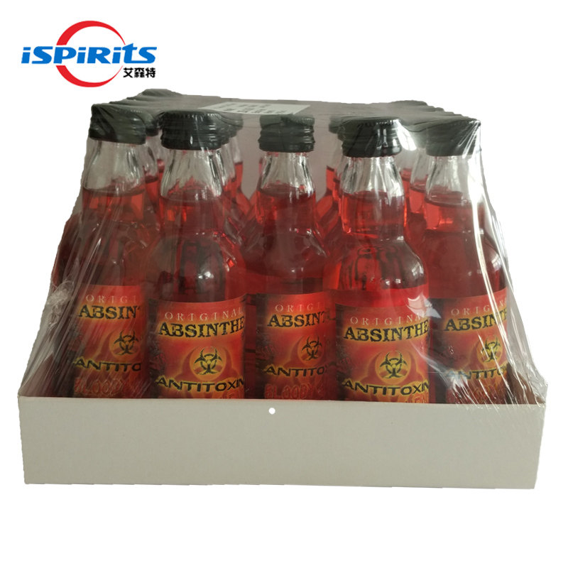 【洋酒】89.9度德国进口血魔苦艾酒烈酒50ml 超炫酒版 20瓶组