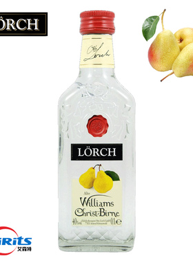 德国进口洛奇100ml威廉姆斯梨烈酒蒸馏酒Williams Christ Birne