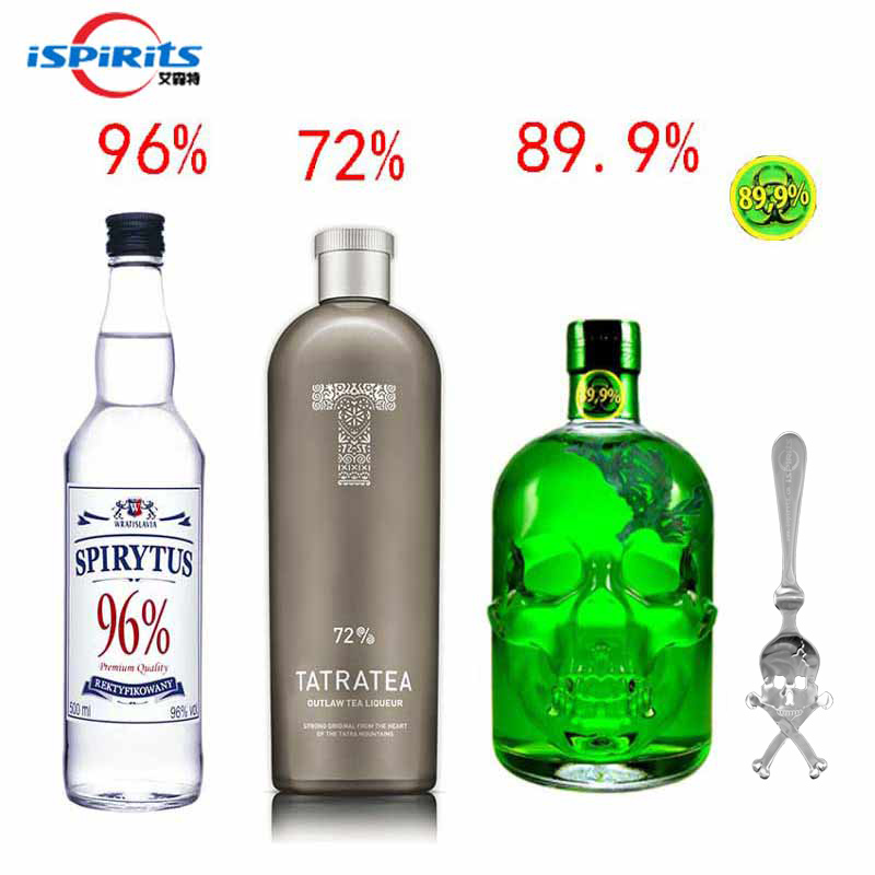 9度苦艾酒 96度生命之水伏特加