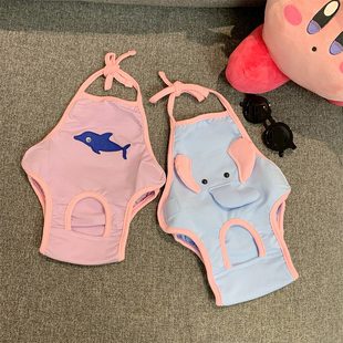 宠物母狗狗大姨妈生理裤女法斗柯基犬月经裤纯棉安全裤小型防骚扰