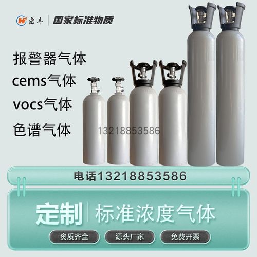 标准气体分析仪校准环境监测报警器测试混合气标定标准气体标气