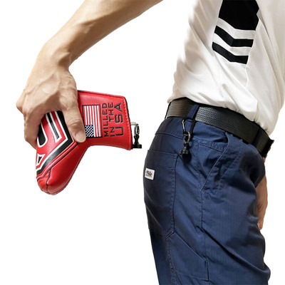 韩国排行TP1 高尔夫球推杆套夹 手套夹 毛巾夹 防丢失磁性挂夹