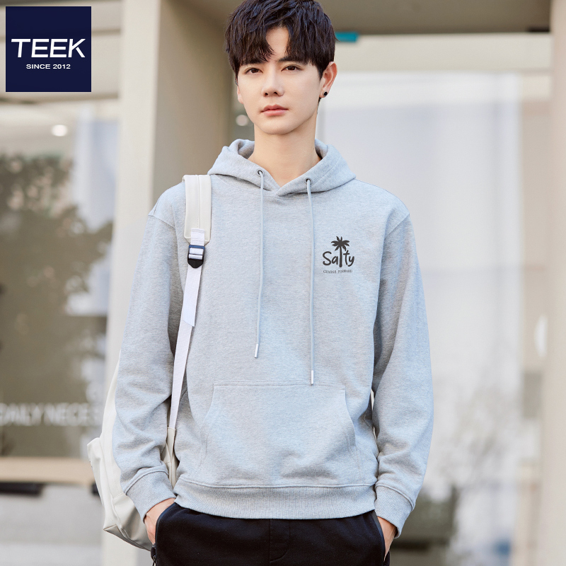 休闲连帽卫衣，青春帅气显活力！