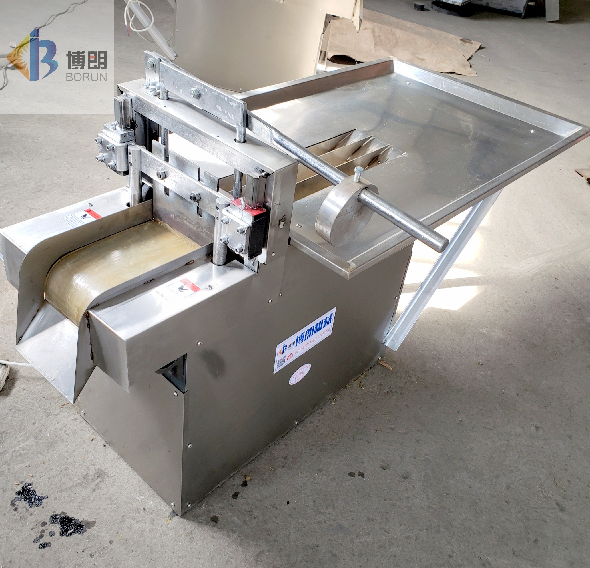 实用耐用款QYJ200直线往复式切药材机 切党参机 中药党参切段机