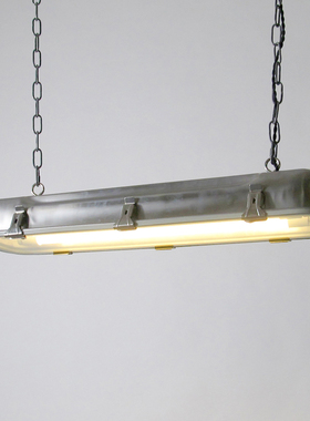 长条灯工业风吊灯复古餐厅酒吧工作室美式吧台不锈钢咖啡店灯具