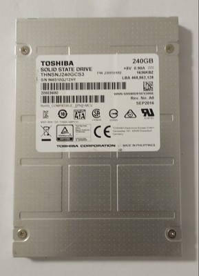 东芝 240G 6GSATA THNSNJ240GCS3 MLC 服务器固态SSD 提供测报2.5