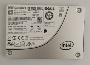 03RRN8 提供测报S4500 全新DELL SATA 满寿命 3.84T 服务器SSD