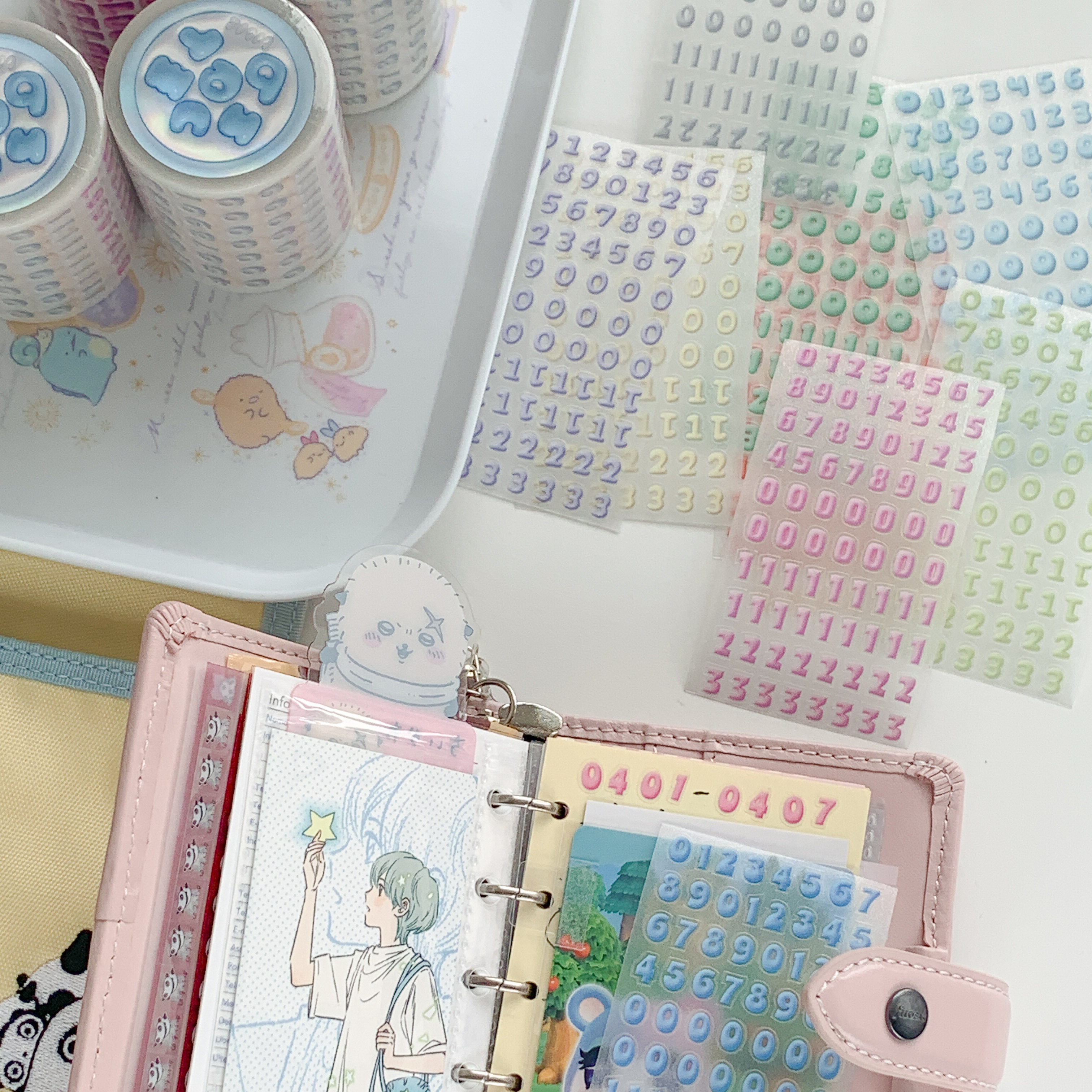 栗栗斯贴纸卷新品切模