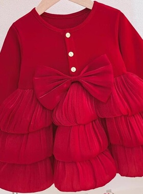 外贸出口意大利欧美风格中小女童公主蛋糕连衣裙周岁礼服生日裙子