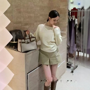 1.9【酒窝严选 深蓝福利】时尚气质韩范淑女上衣不支持退换长50