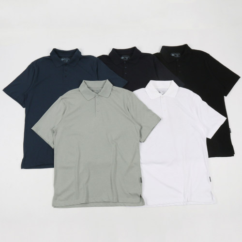 防晒翻领t恤短袖男柔软亲肤透气