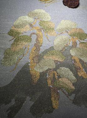 缂丝香茶席 苍松拨翠