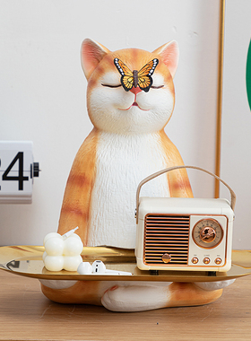 慧心巧聚树脂收纳纸巾盒摆件