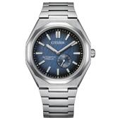 代购 Citizen西铁城女士腕表计时夜光日期动力储备钛金属钢带