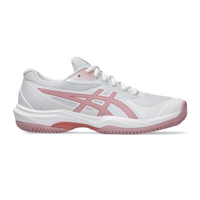 欧洲代购Asics/亚瑟士女士网球鞋抓地力透气舒适白粉配色