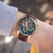 CB5919 Citizen西铁城PCAT电波手表男光动能绿色表盘代购 男表 00X