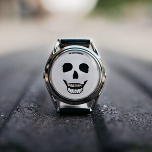 代购代购 Mr Jones Watches 骷髅Last Laugh自动机械创意男女情