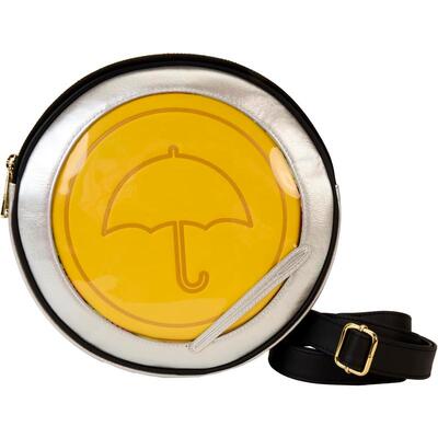 代购Loungefly女士斜挎包可调节肩带双层隔层可翻转设计便携收纳