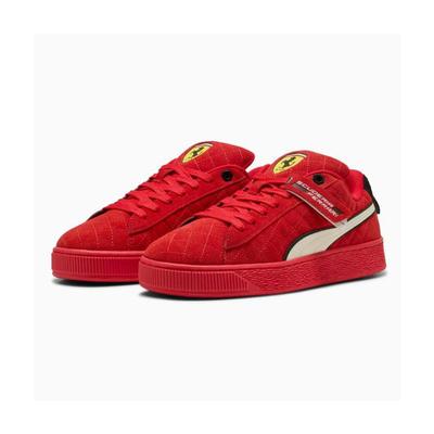 代购Puma Scuderia Ferrari Suede XL Hero法拉利系列赛车鞋 男