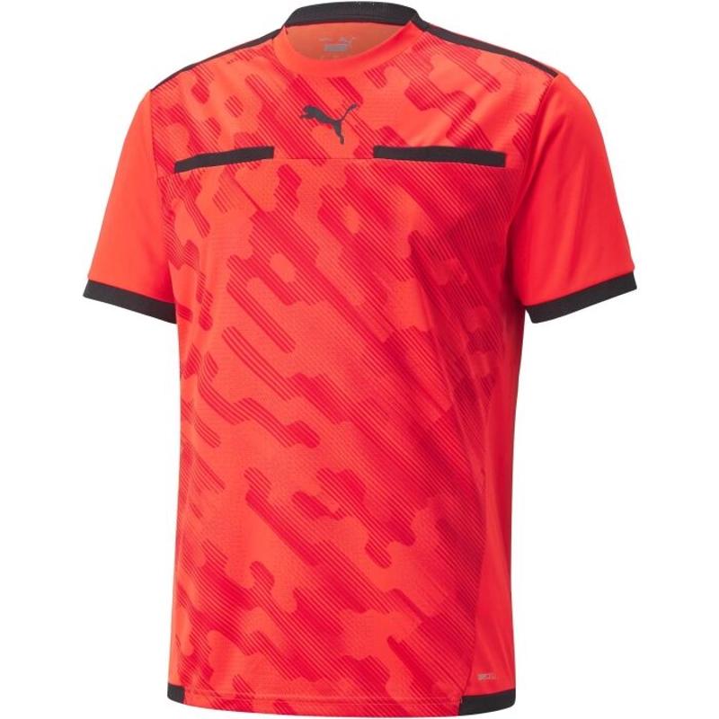 Puma/彪马全新运动风印花 referee 订制款T恤男女通用 Velcro 拉