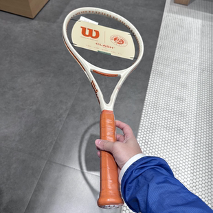代购Wilson威尔胜RG联名25年法网限量款Clash 100 V3橙白色男女