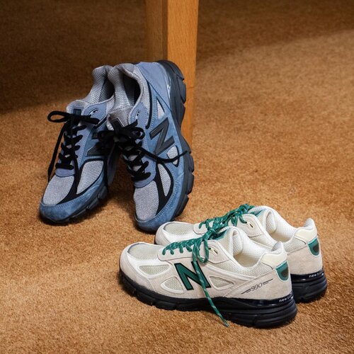 NewBalance美产白绿跑步鞋