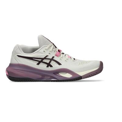 海外代购Asics/亚瑟士女士网球鞋缓震抓地力PU材质EVA中底红土场