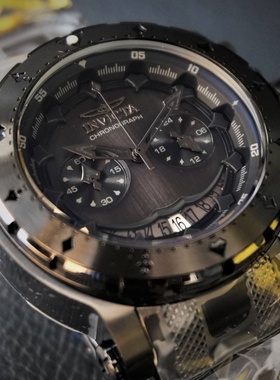 代购INVICTA DC COMICS漫画联名黑色小丑笑脸表盘手表男石英欧美