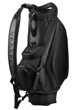 代购VESSEL男女高尔夫球包磁吸收纳双瓶仓保温设计防雨罩黑色多