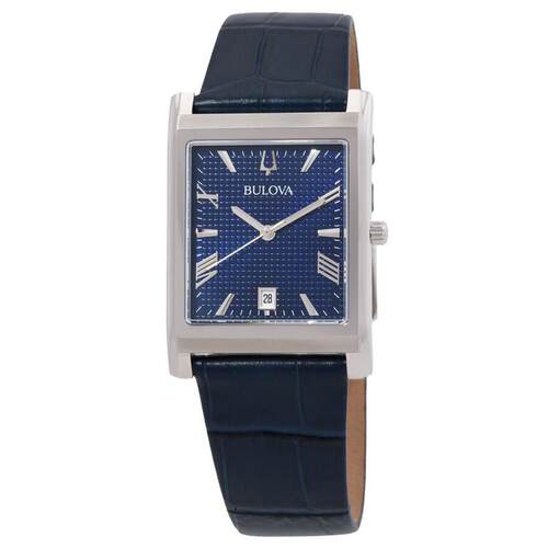 海外代购BULOVA/宝路华男士欧美腕表日历显示生活防水不锈钢表壳